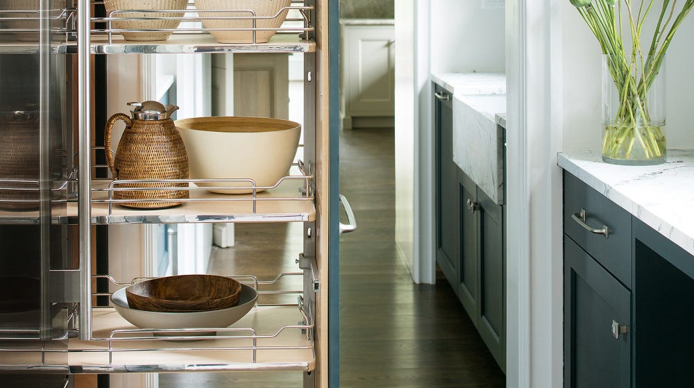 Solid Bottom Pantry Pullout Solid Bottom Pantry Pullout
