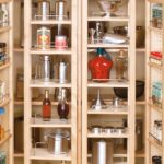 Wood Swing Out Pantry