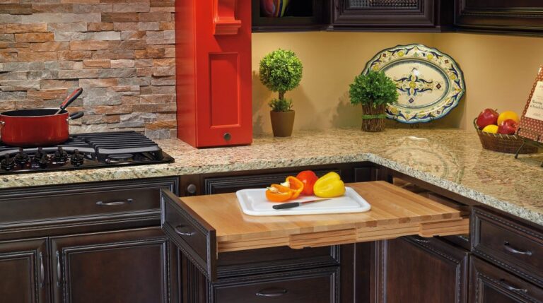 Wood Tambour Table
