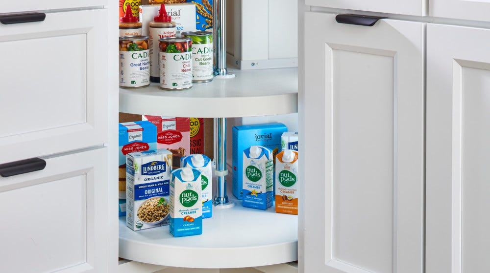 RAS Polymer Pie Cut 2-Shelf Lazy Susan RAS Polymer Pie Cut 2-Shelf Lazy Susan