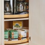 Single Shelf Wood Classic Full Circle Lazy Susan