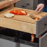 Cut-Out Cutting Board Drawer