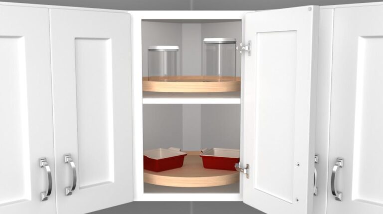 Single Shelf Wood Classic Full Circle Wall Lazy Susan