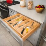 Wood Utensil Tray Insert