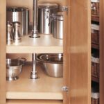 (2) Shelf Wood Classic D-Shaped Lazy Susan