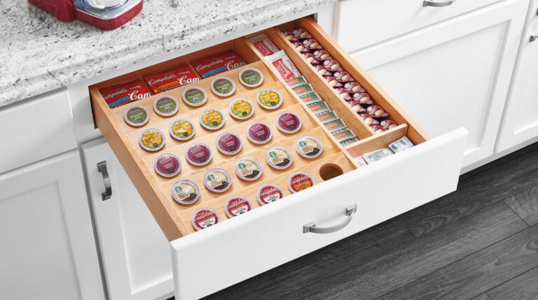 Wood K-Cup Drawer Insert