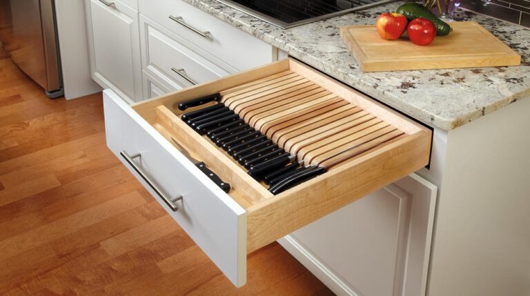Wood Knife Block Insert
