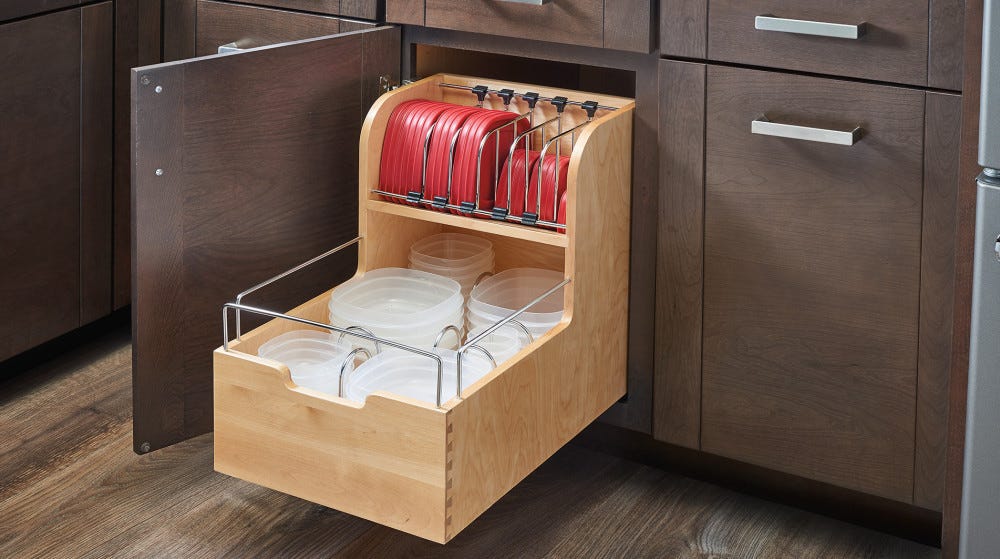 Food Storage Container Organizer Food Storage Container Organizer