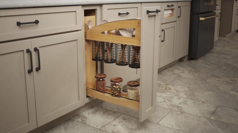 Craftsman Collection Solid Wood Utensil Pullout Organizer w/ BLUM Soft-Close