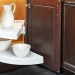 Polymer Half Moon Organizer for Blind Corner Cabinets