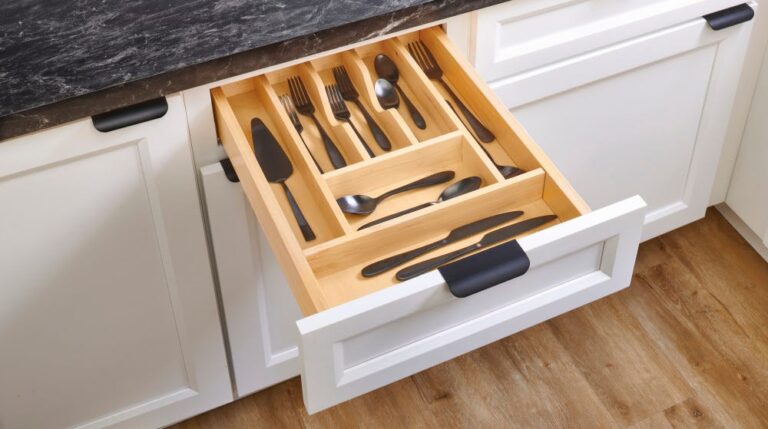 Wood Right Fit Cutlery Drawer Insert