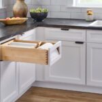 Wood Base Cabinet Paper Towel Drawer System w/ BLUM Soft-Close