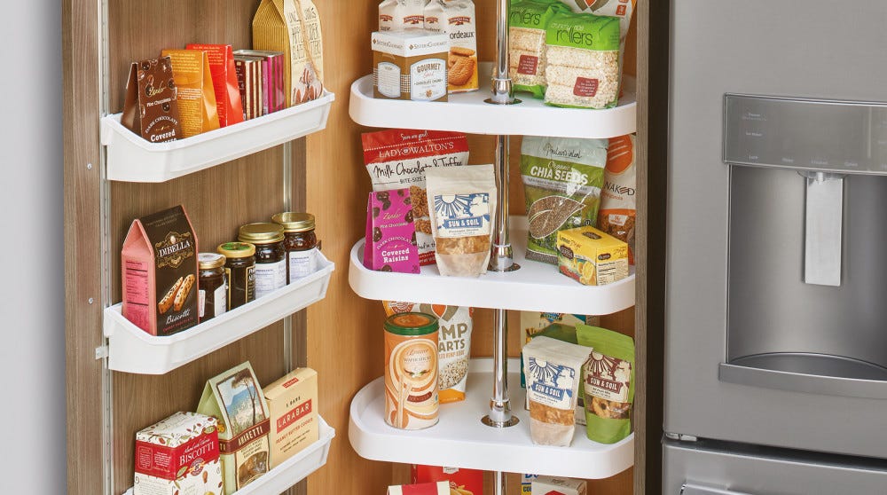 Polymer D-Shaped Pantry Set Polymer D-Shaped Pantry Set