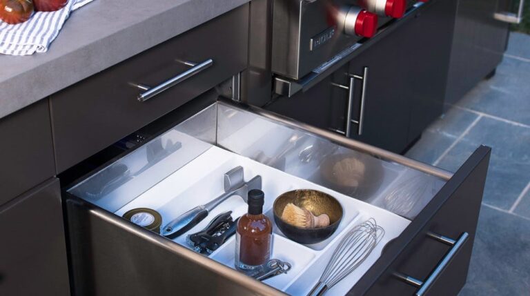 Polymer Trim to Fit Glossy Utensil Tray Insert