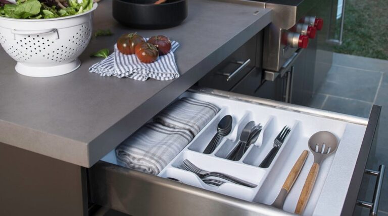 Polymer Trim to Fit Glossy Cutlery Tray Insert