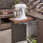 Heavy Duty Mixer Lift with Shelf