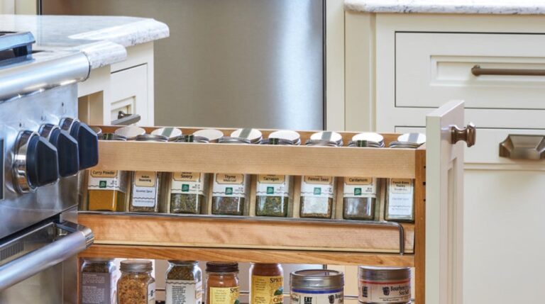 Wooden Spice Rack Inserts for the 448 Base Cabinet Pullout