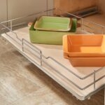 Solid Bottom Pullout Shelf