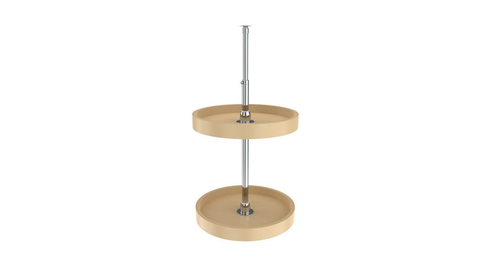 (2) Shelf RAS Polymer Full Circle Lazy Susans (Wall Cabinets) (2) Shelf RAS Polymer Full Circle Lazy Susans (Wall Cabinets)
