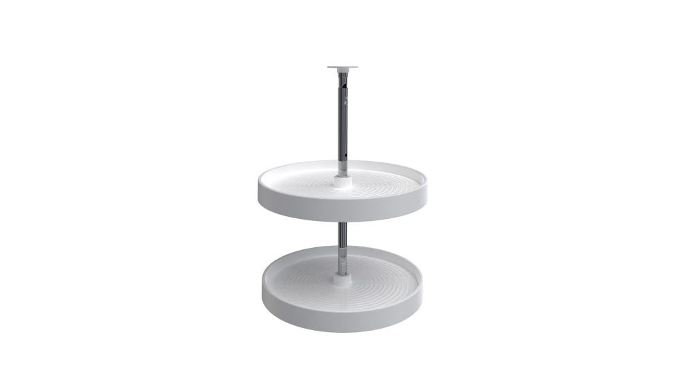 Polymer Full Circle 2-Shelf Lazy Daisy Polymer Full Circle 2-Shelf Lazy Daisy