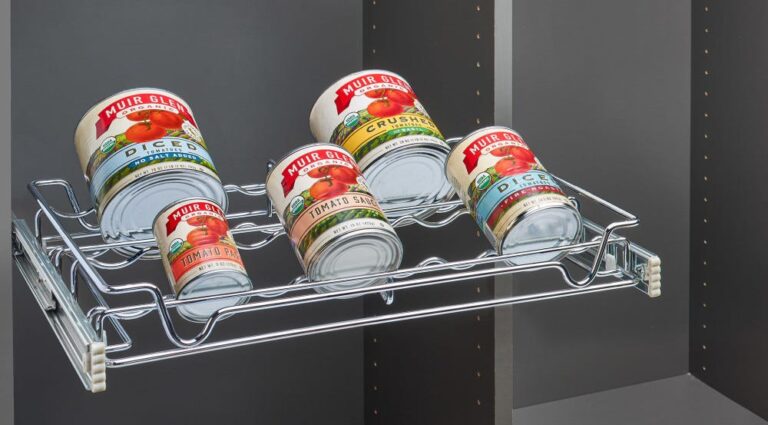 Sliding Spice/Can Rack