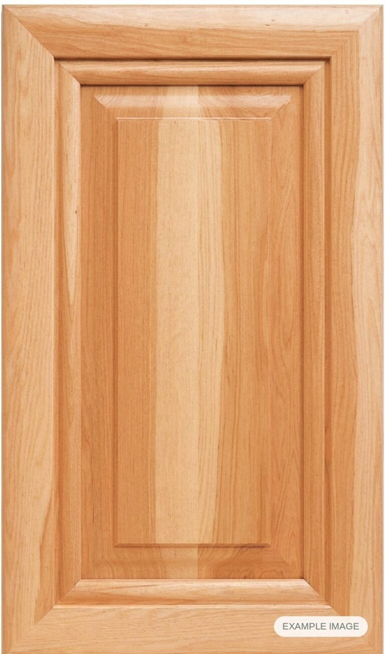 Andrea cabinet door in unfinished Maple Select, made to size