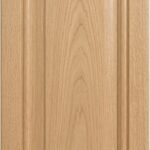 Andrea cabinet door in unfinished White Oak, made to size