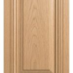 Atherton cabinet door in unfinished White Oak, made to size