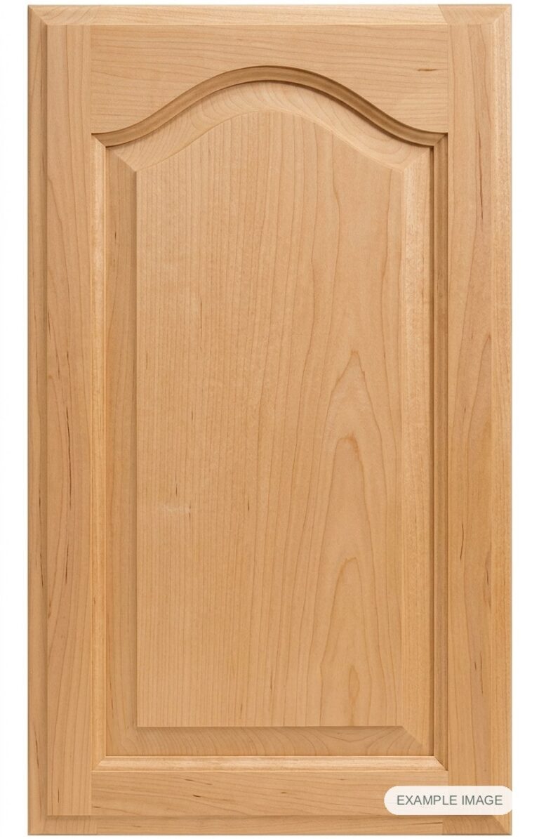 Atlanta cabinet door in unfinished Maple Select, made to size