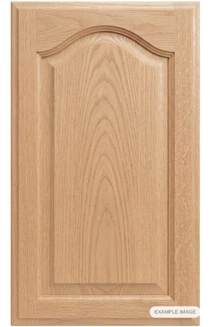 Atlanta cabinet door in unfinished White Oak, made to size