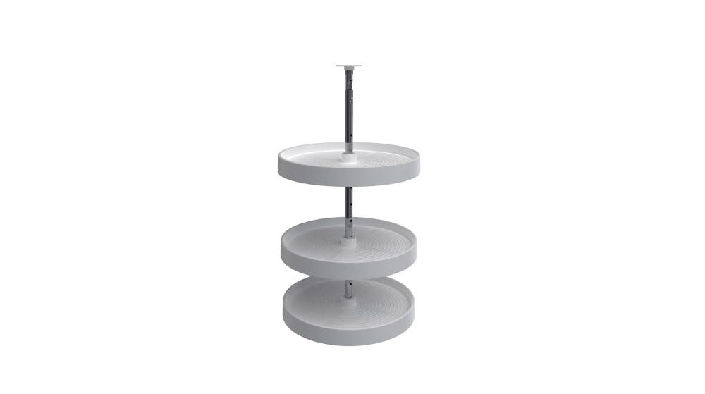 Polymer Full Circle 3-Shelf Lazy Daisy Polymer Full Circle 3-Shelf Lazy Daisy
