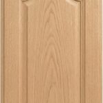 Bordeaux cabinet door in unfinished White Oak, made to size