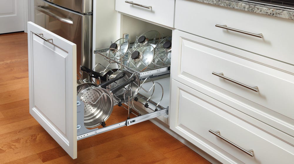 Two-Tier Cookware Organizer Two-Tier Cookware Organizer