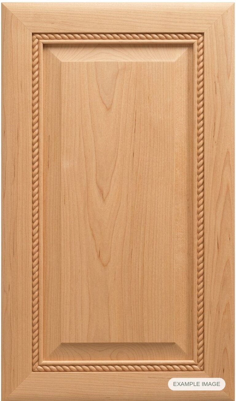 Cape Cod cabinet door in unfinished Maple Select, made to size