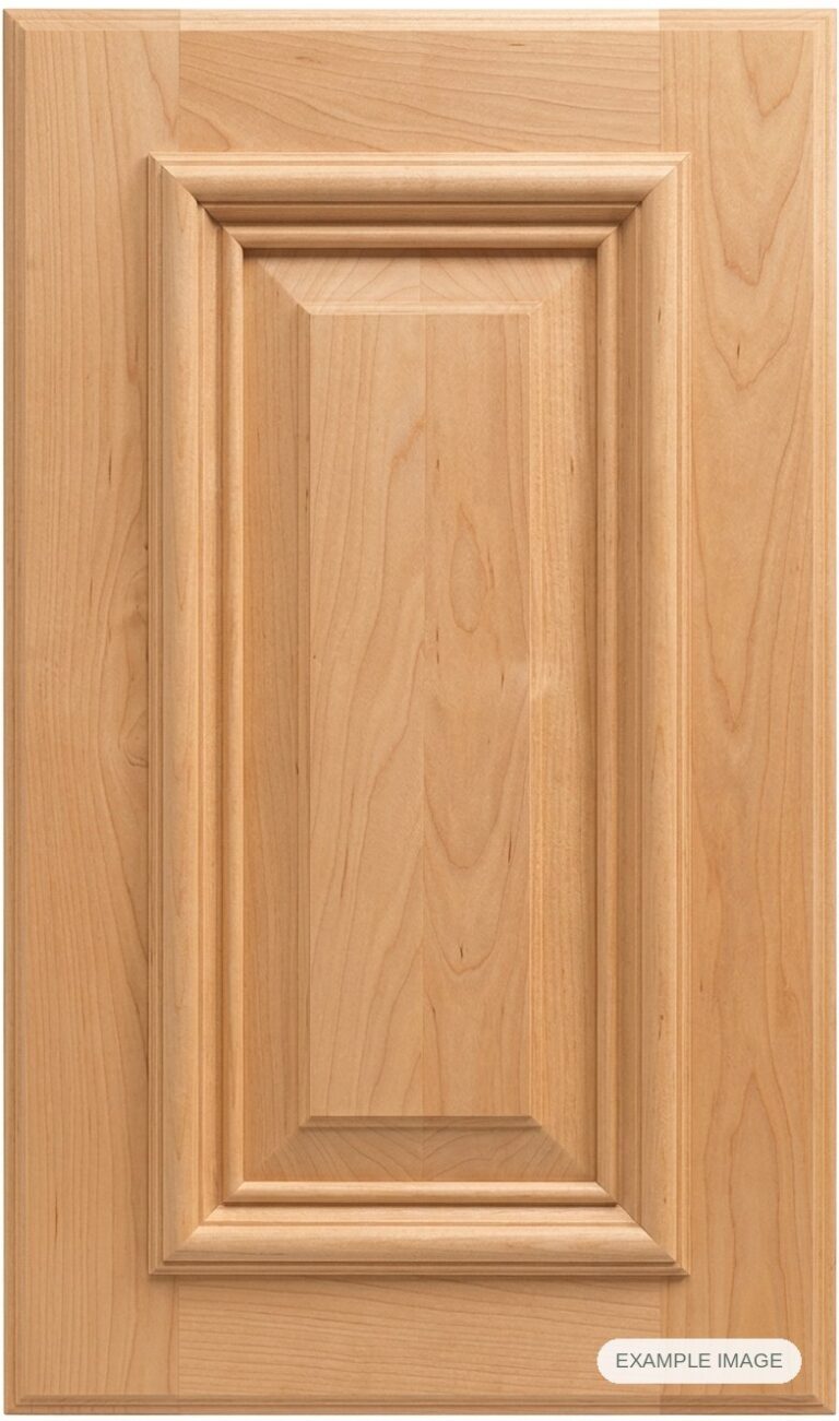 Carmel cabinet door in unfinished Maple Select, made to size