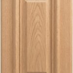 Carmel cabinet door in unfinished White Oak, made to size
