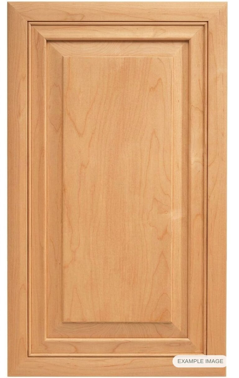 Catalina cabinet door in unfinished Maple Select, made to size