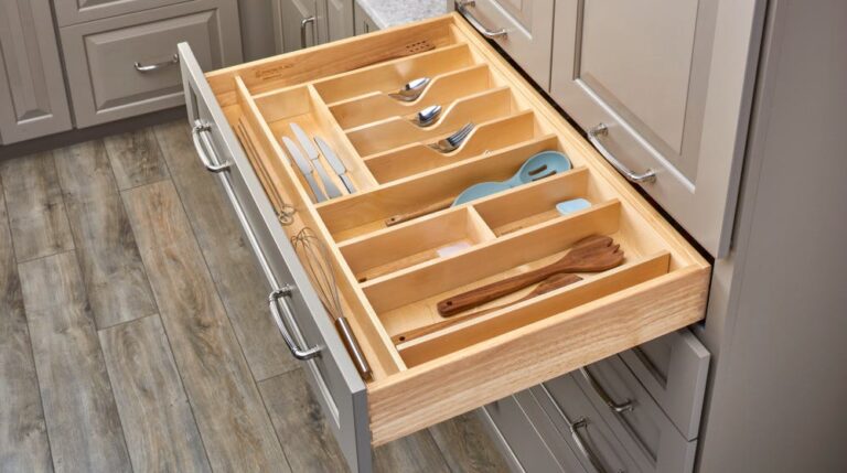Wood Trim to Fit Drawer Utensil/Cutlery Tray Insert