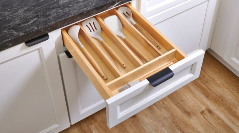 Wood Right Fit Utensil Drawer Insert