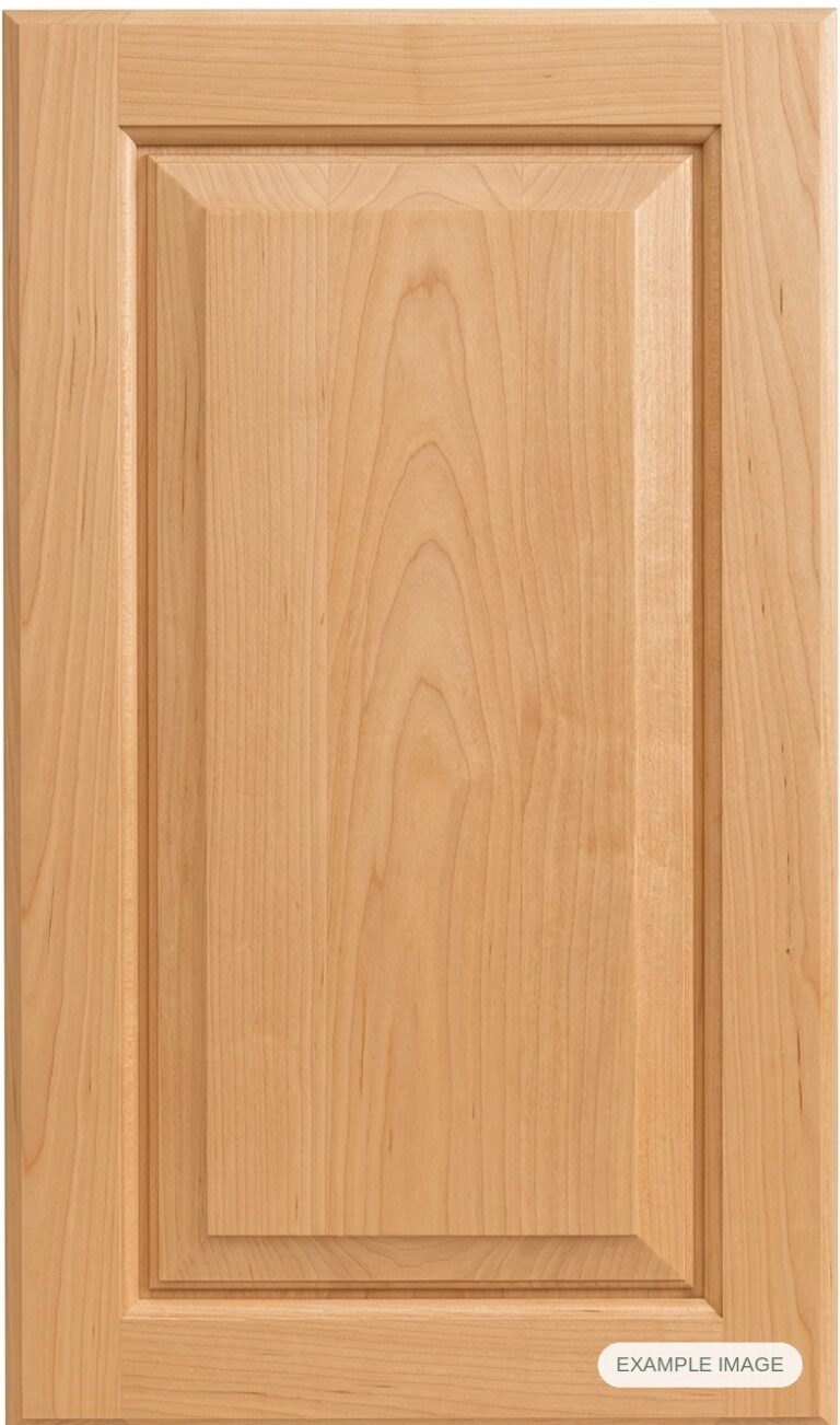 Century cabinet door in unfinished Maple Select, made to size
