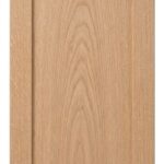 Cheyenne (Inset Panel) cabinet door in unfinished White Oak, made to size