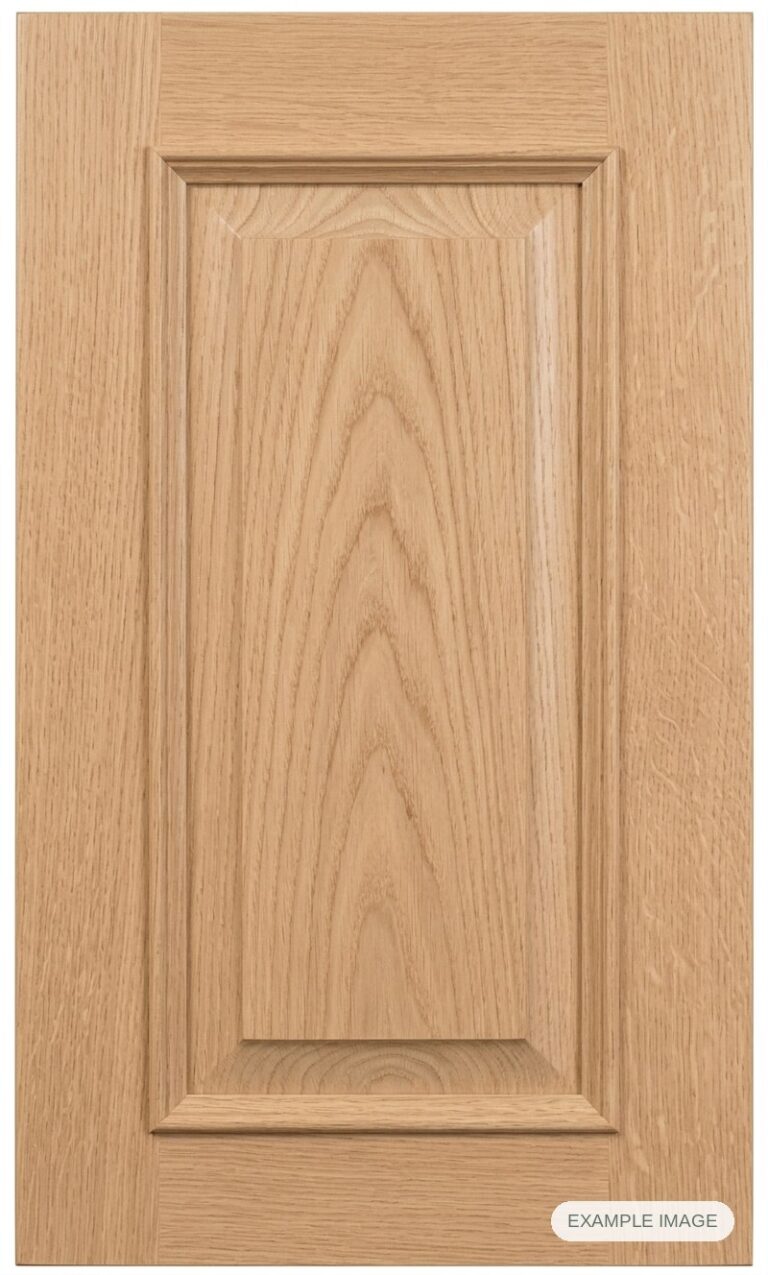 CNS #1 with AM-136 cabinet door in unfinished White Oak, made to size