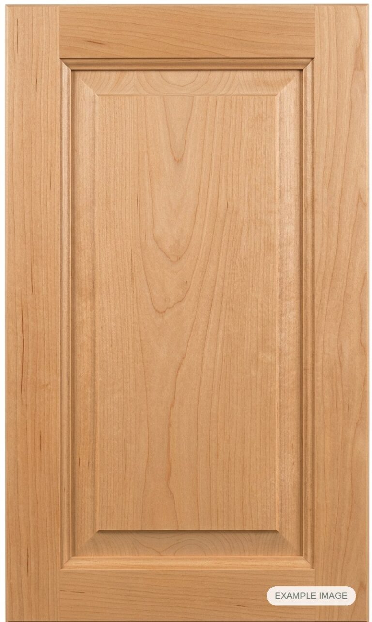 CNS #1 with AM-145 cabinet door in unfinished Maple Select, made to size