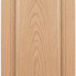 CNS #1 with AM-145 cabinet door in unfinished White Oak, made to size