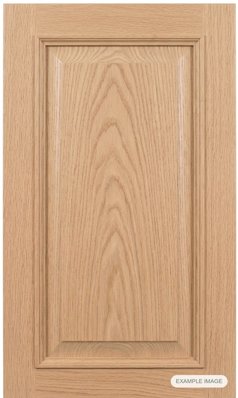 CNS #1 with AM-145 cabinet door in unfinished White Oak, made to size
