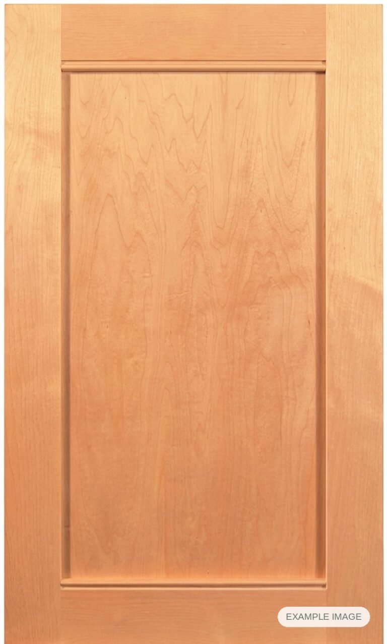 CNS #1 with AM-17 on rails only cabinet door in unfinished Maple Select, made to size