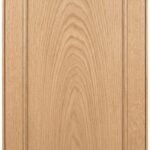 CNS #18 with R-8 cabinet door in unfinished White Oak, made to size