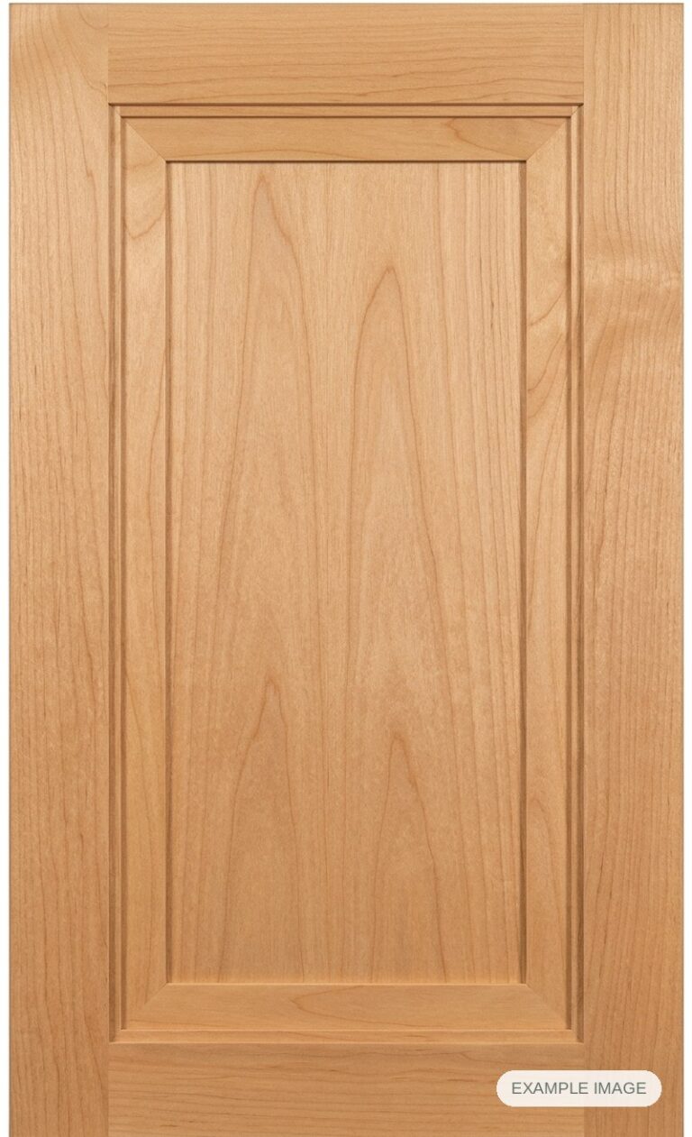 CNS #21 with MUL-1 cabinet door in unfinished Maple Select, made to size