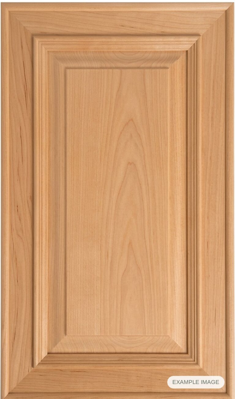 Columbia cabinet door in unfinished Maple Select, made to size