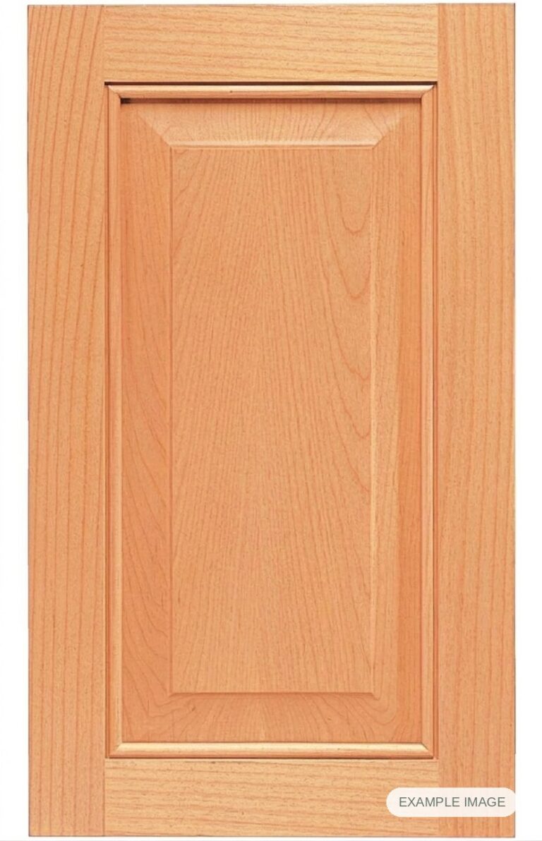 Coronado cabinet door in unfinished Maple Select, made to size